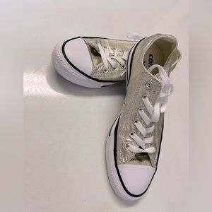 Converse Chuck Taylor All Star CTAS OX Light gold  Sz 7